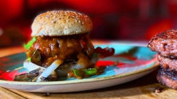 BBQ recept vegetarische hamburgers van Monoltih door Ralph de Kok