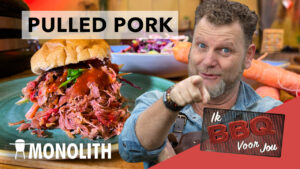 BBQ recept voor Pulled Pork van een kamado